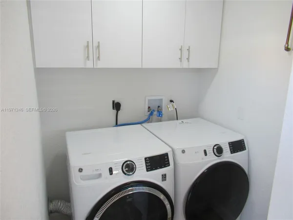 a view of washer and dryer