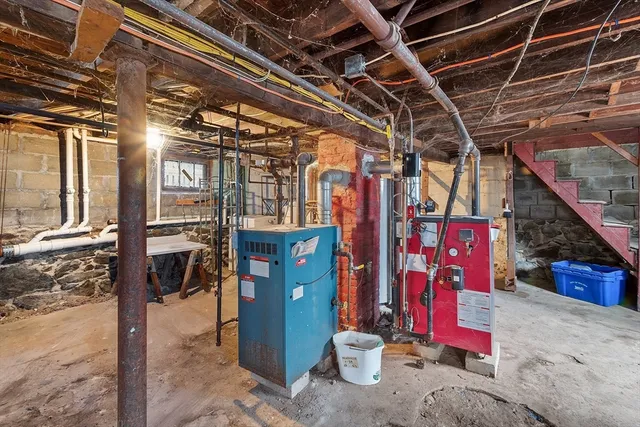 a view of retail shop with wooden walls