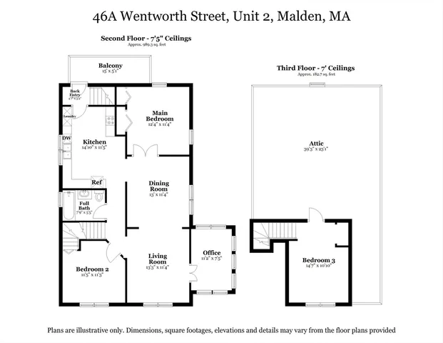 $995,999 | 46 A Wentworth Street, Malden, MA 02148