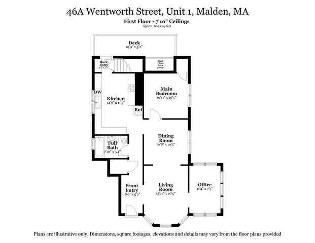 $995,999 | 46 A Wentworth Street, Malden, MA 02148