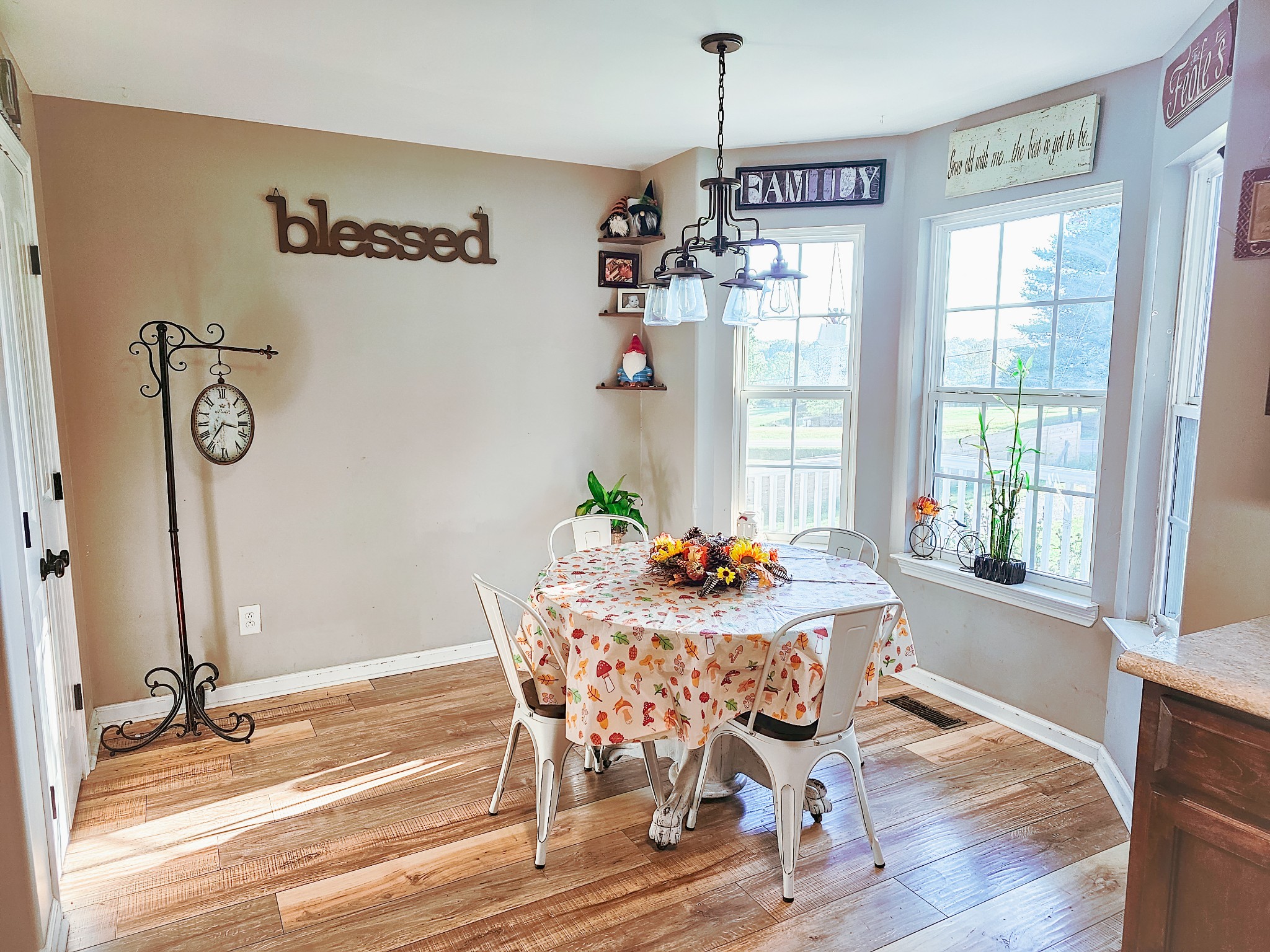 570 Keytown Road Portland, TN 37148 - Photo 3 of 19 a view of a dining room with furniture window and wooden floor
