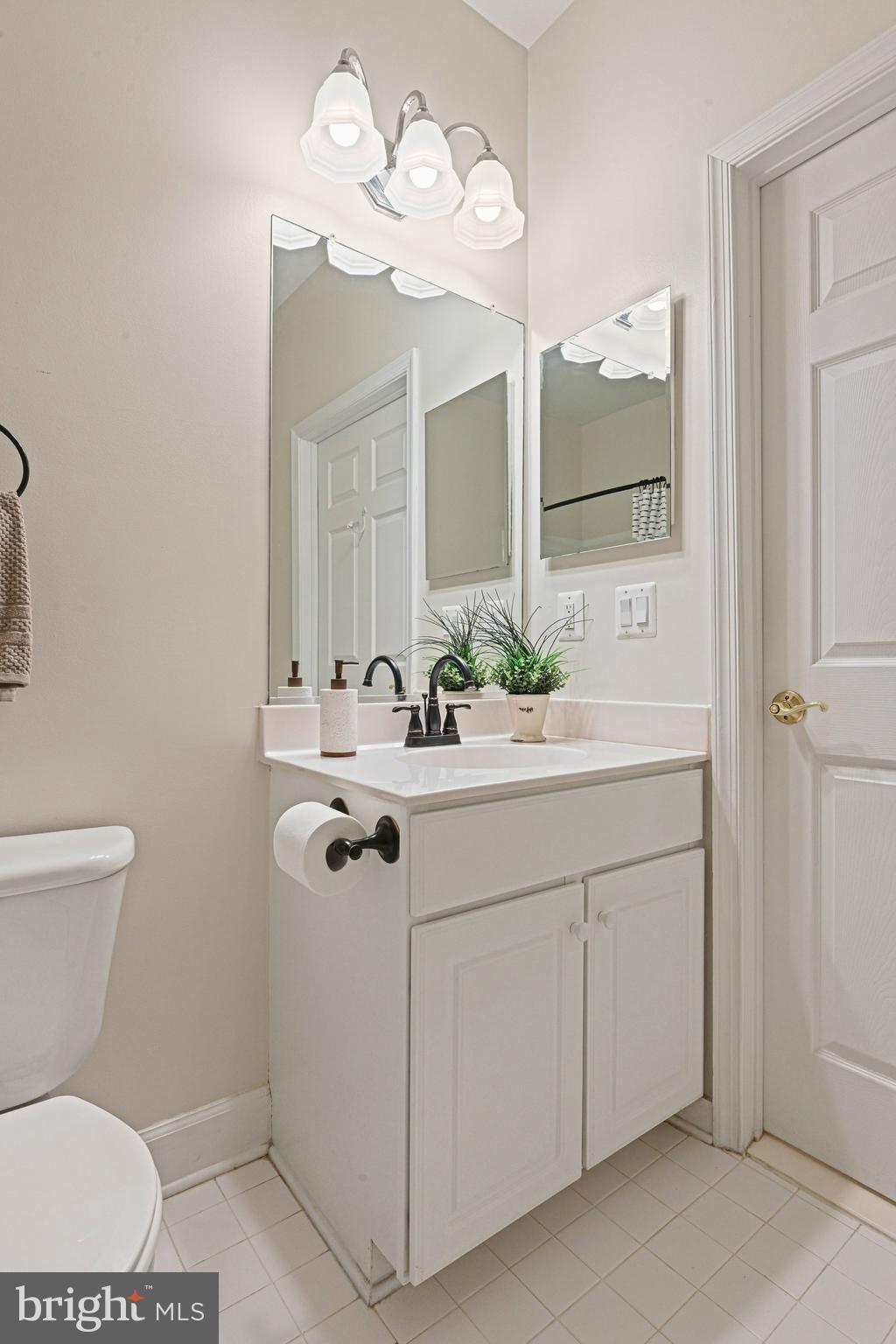 44482 Maltese Falcon Square Ashburn, VA 20147 - Photo 31 of 71 a bathroom with a sink a toilet and a mirror