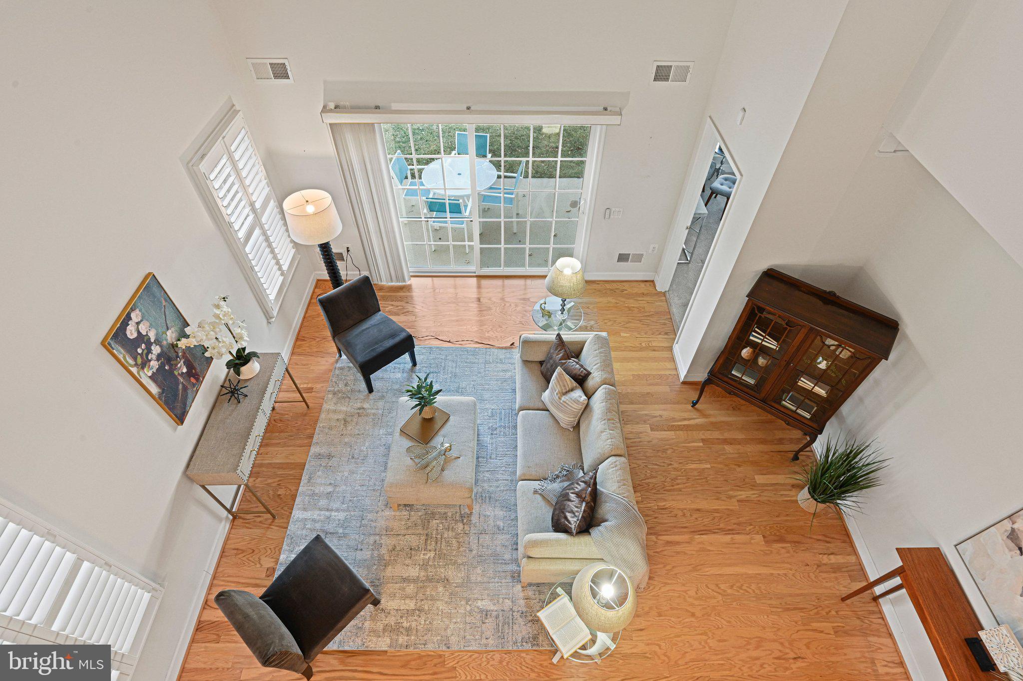 44482 Maltese Falcon Square Ashburn, VA 20147 - Photo 35 of 71 View of living room from upper level loft space