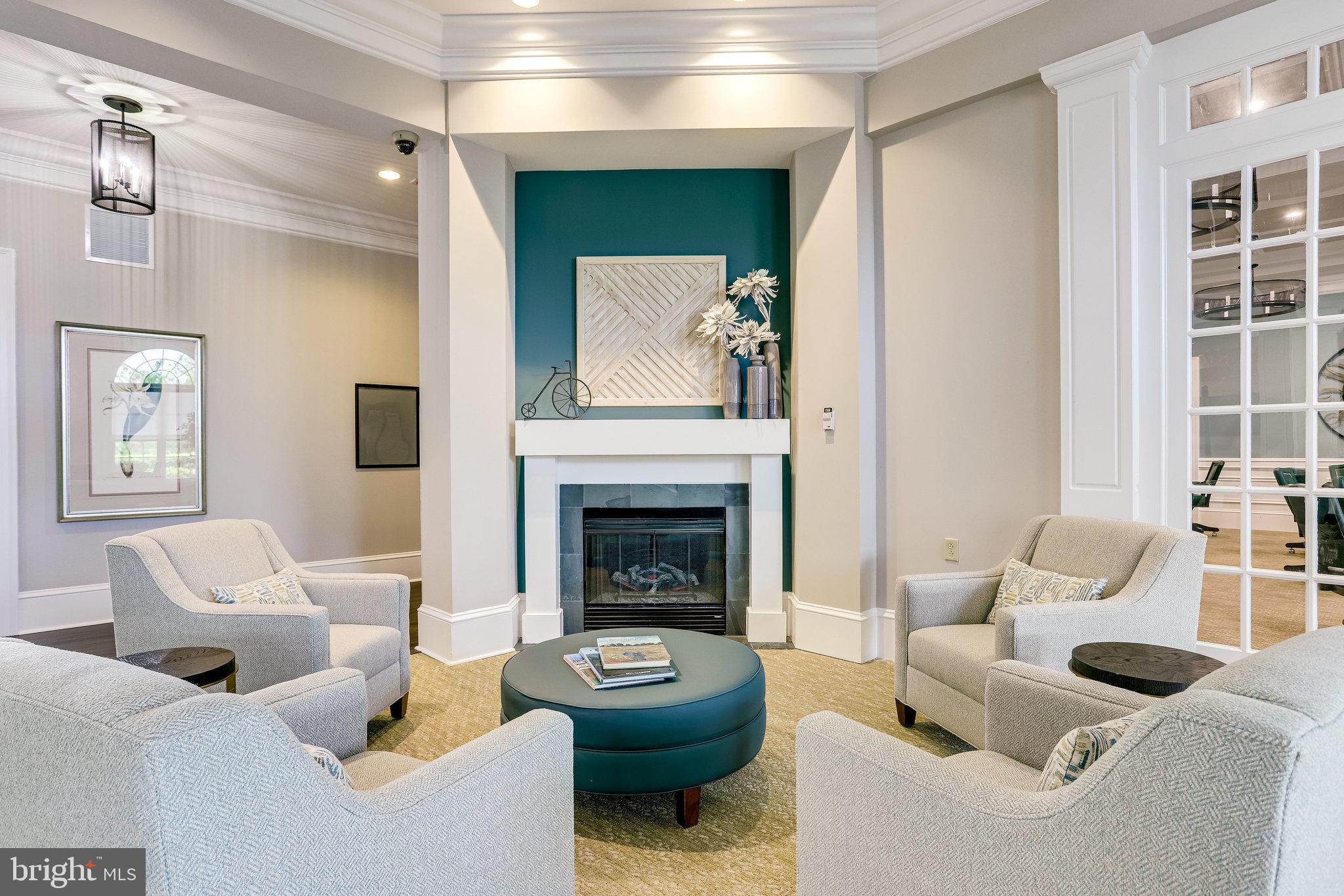44482 Maltese Falcon Square Ashburn, VA 20147 - Photo 54 of 71 a living room with furniture and a fireplace
