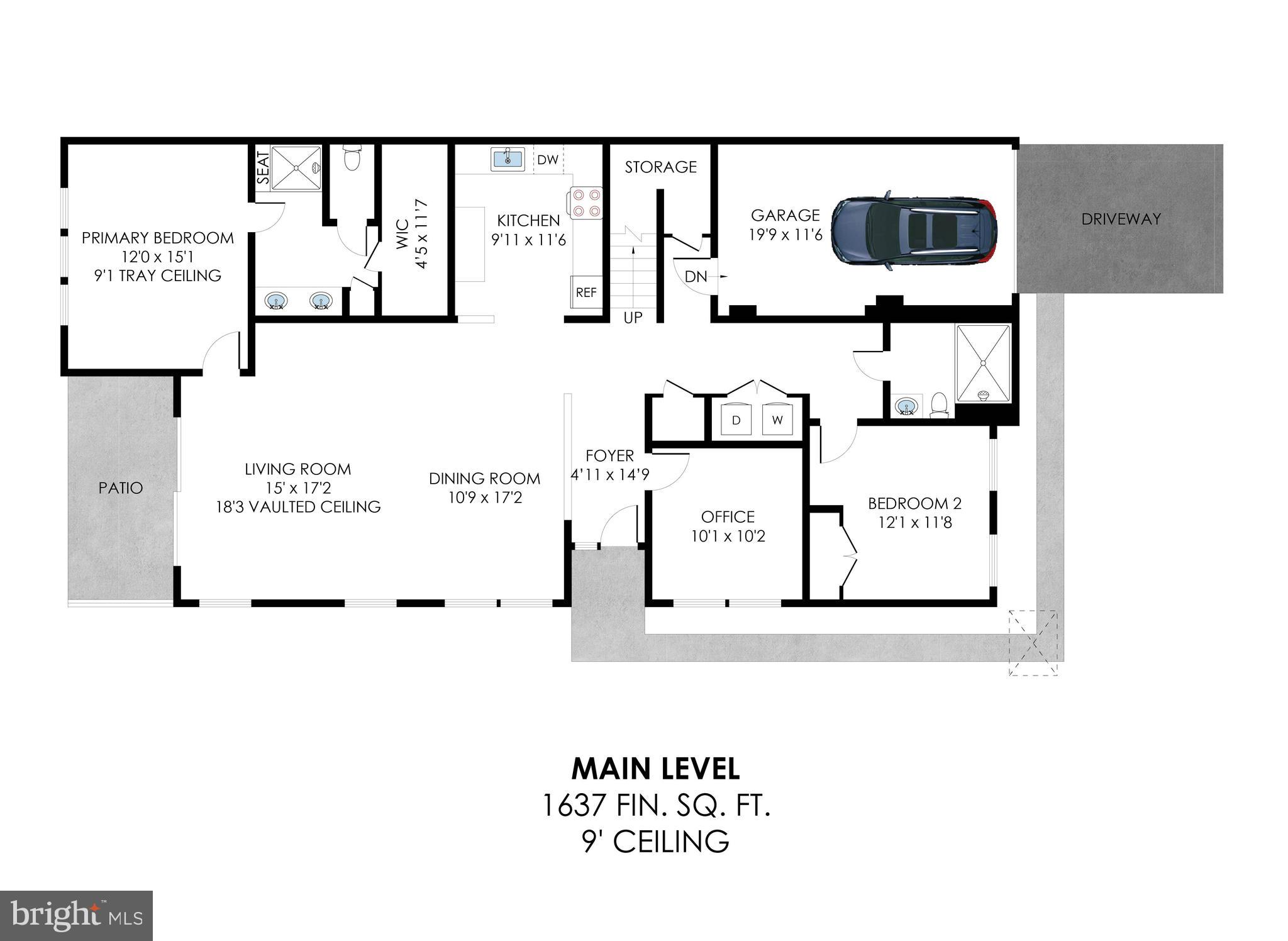 44482 Maltese Falcon Square Ashburn, VA 20147 - Photo 70 of 71 a picture of a bench in a white building