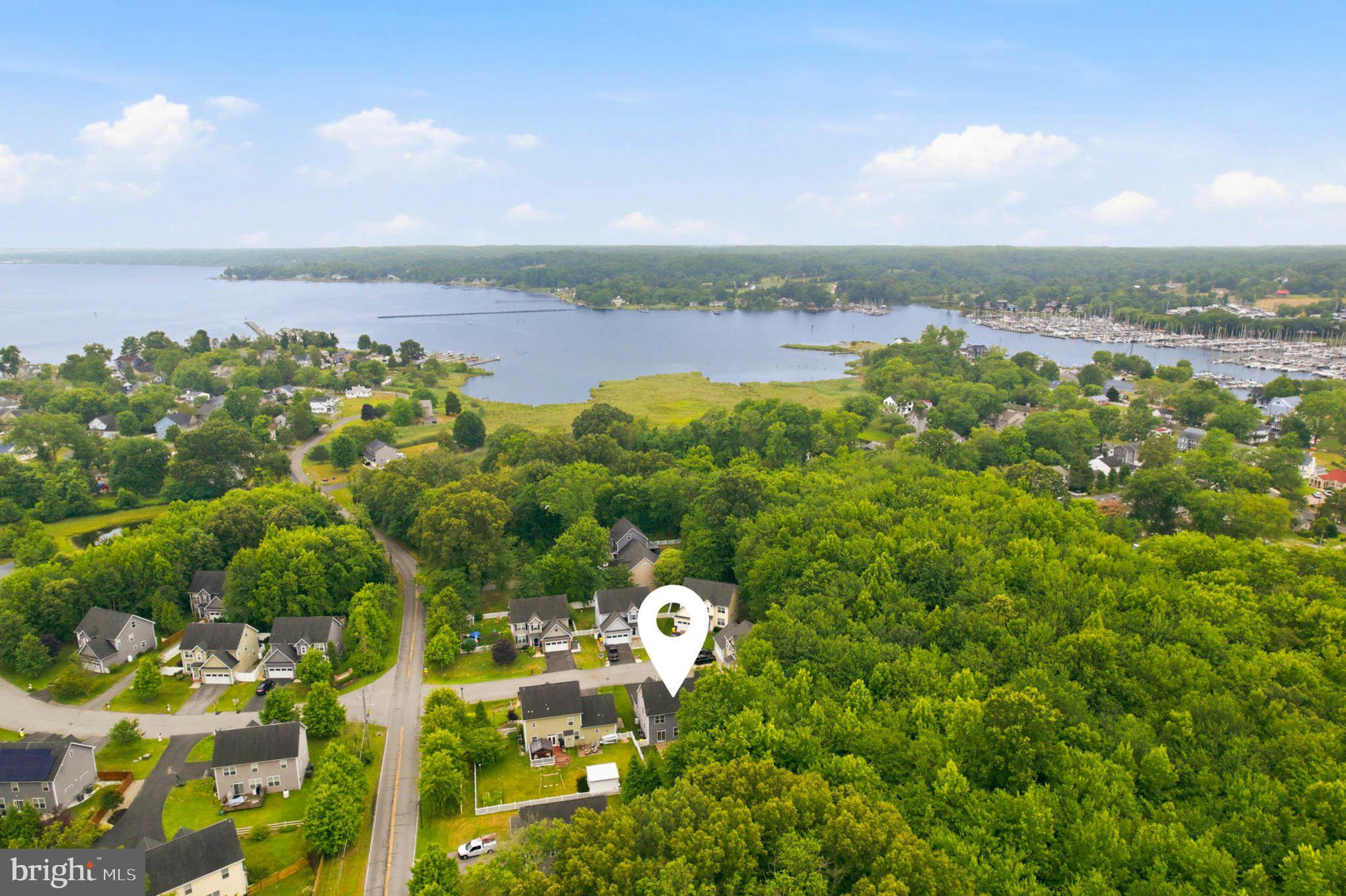 706 Trapper Way Deale, MD 20751 - Photo 52 of 61 Serene lakeside community retreat.