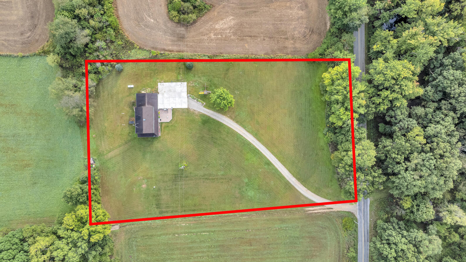 12626 Miner Road Parma, MI 49269 - Photo 48 of 56 12626 Miner Rd (Aerial) - Border 2