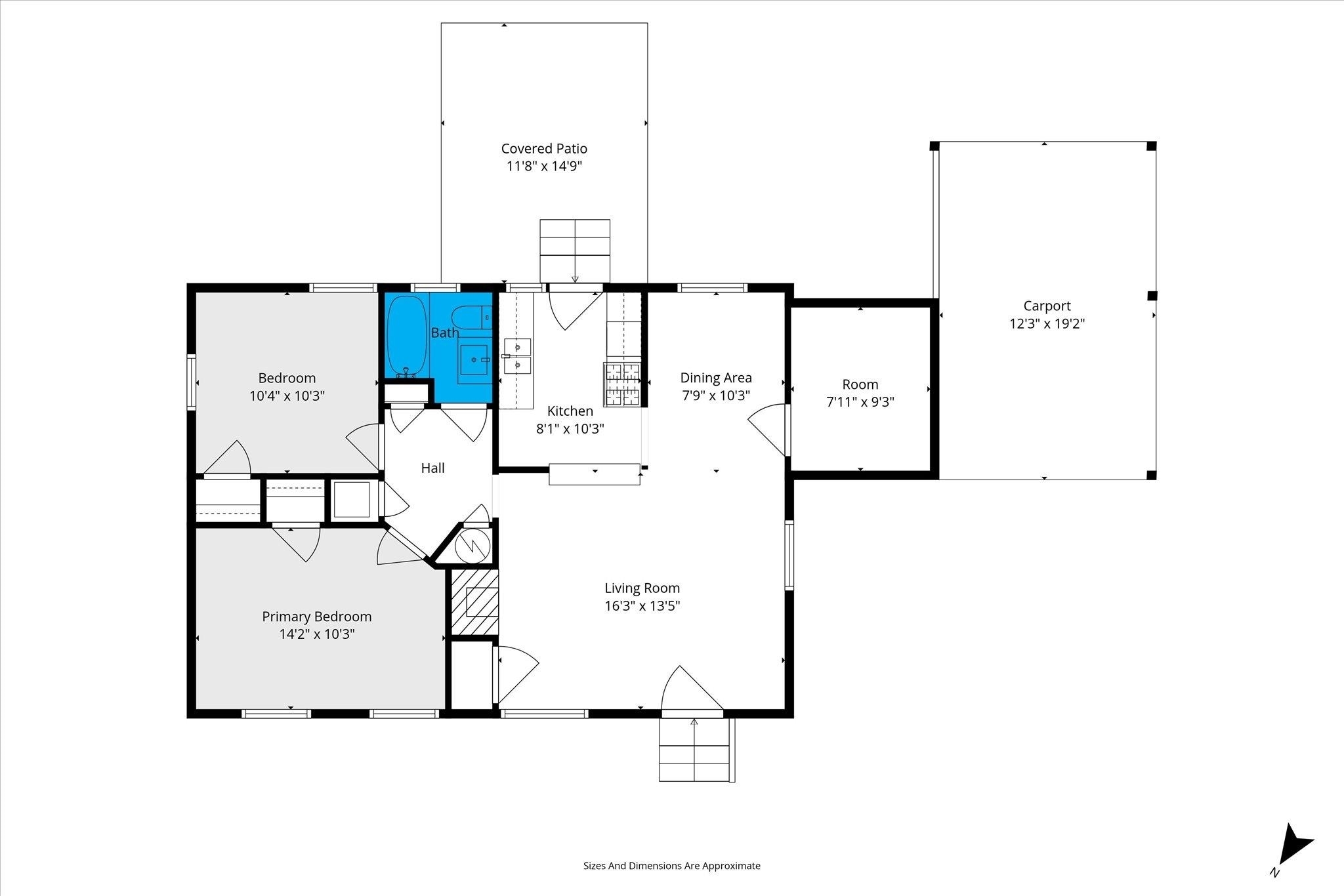 5117 Norton Lane Mobile, AL 36608 - Photo 35 of 35 View of room layout