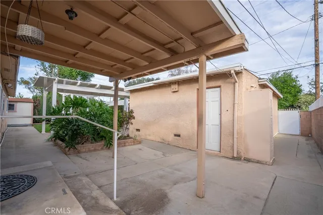 a view of storage and utility room