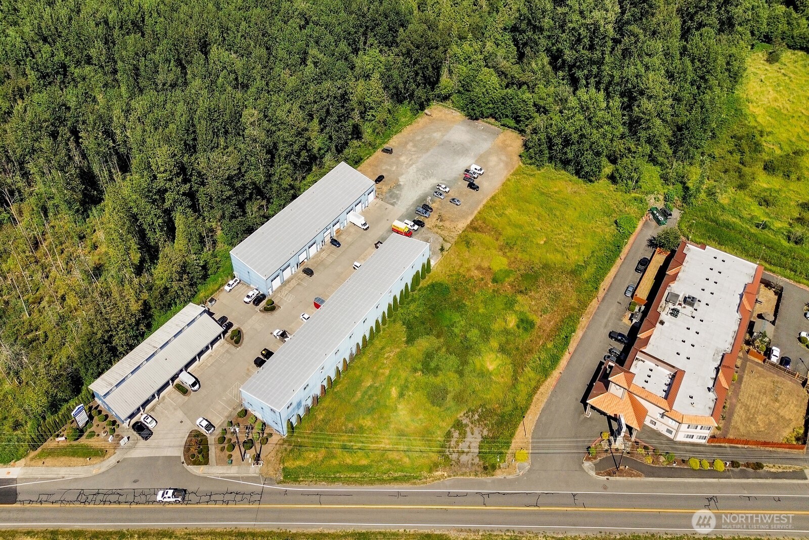 5400 Barrett Road Ferndale, WA 98248 - Photo 17 of 18 an aerial view of a residential houses with yard