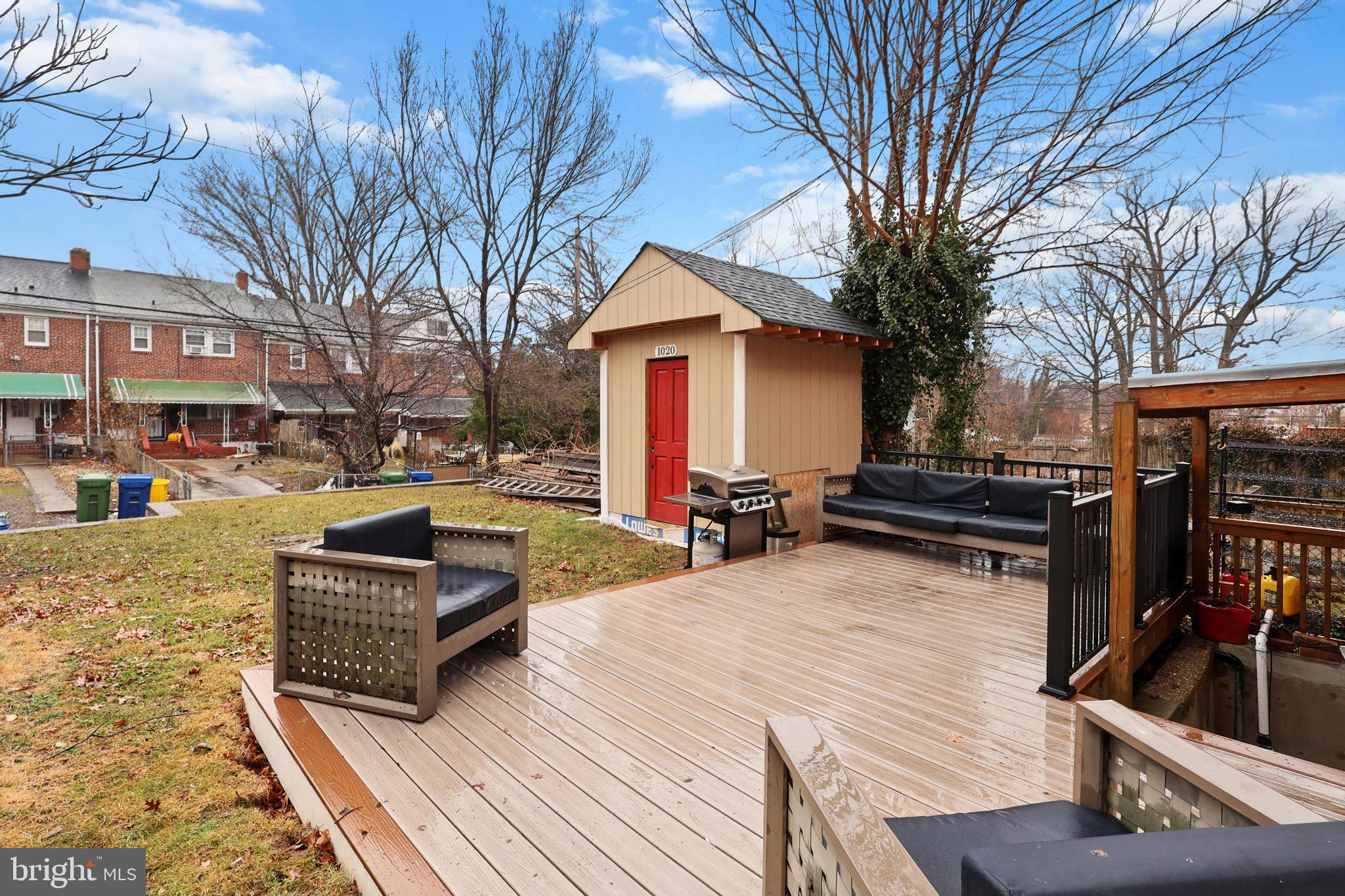 1020 Dartmouth Road Baltimore, MD 21212 - Photo 40 of 46 a view of outdoor space with seating area