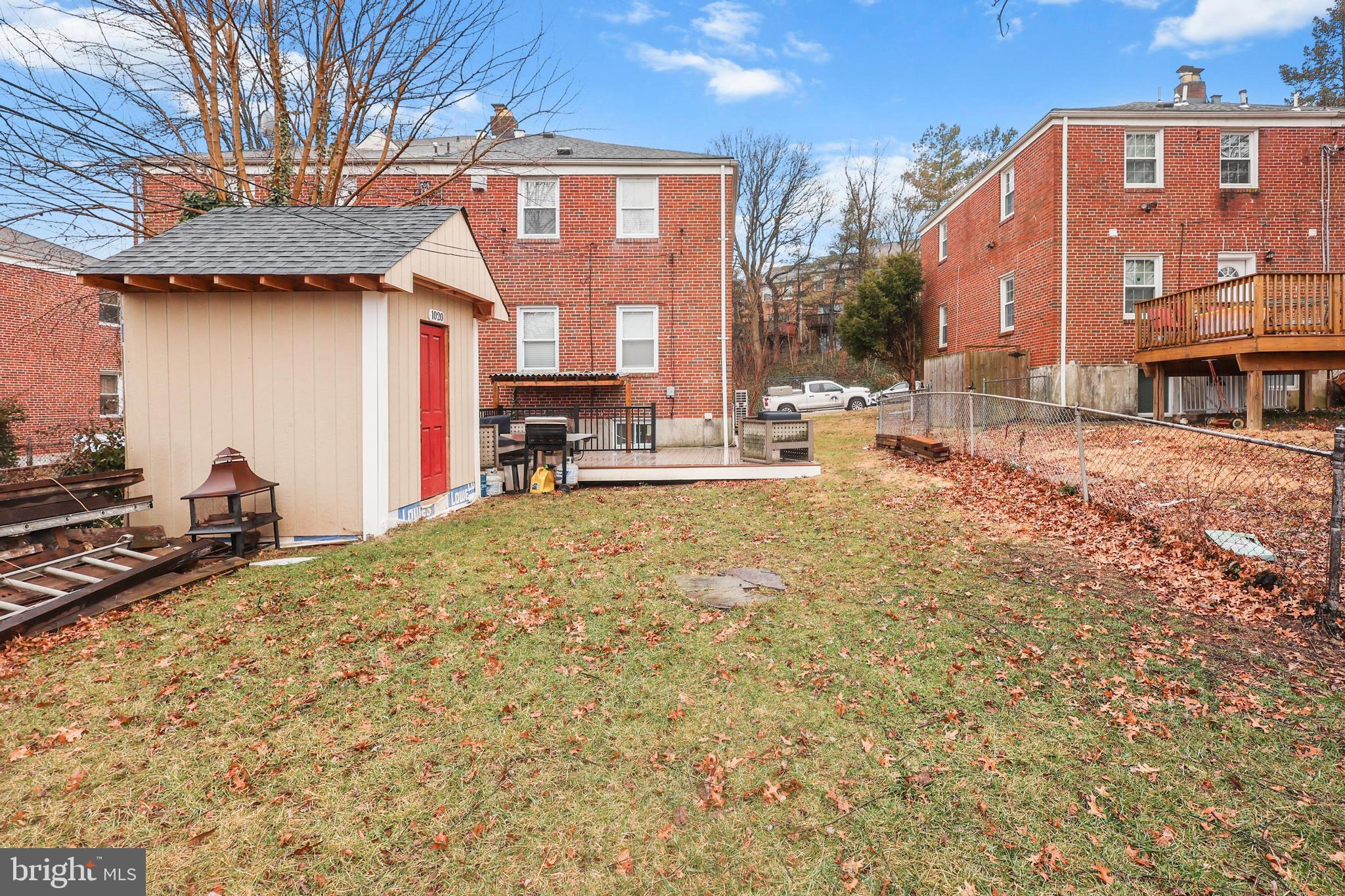 1020 Dartmouth Road Baltimore, MD 21212 - Photo 44 of 46 a view of a house with backyard and sitting area