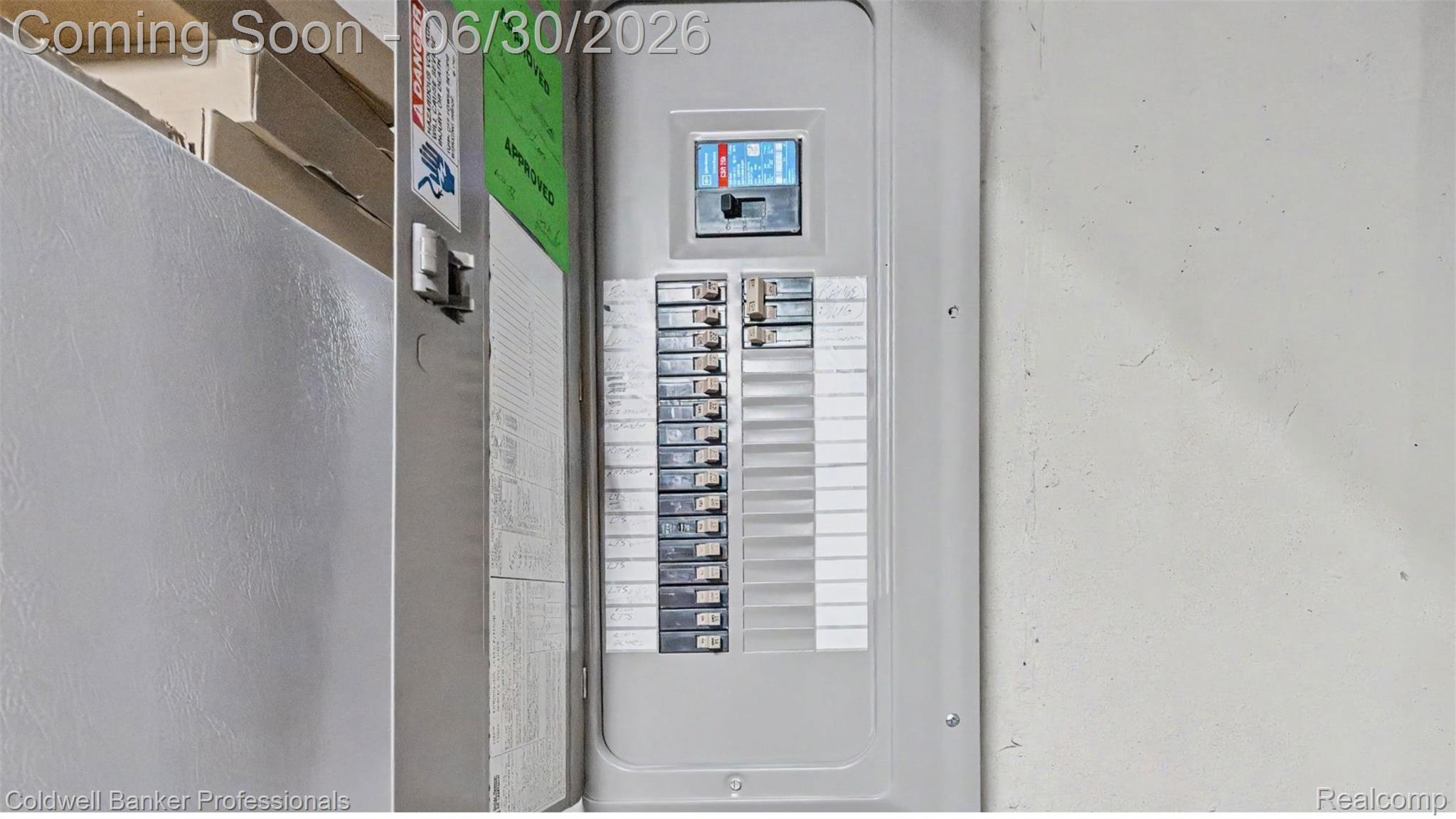 1085 Bloomview Circle Rochester, MI 48307 - Photo 50 of 67 Electrical service panel with multiple circuit breakers