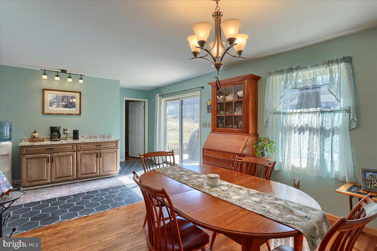 75 Thunder Trail Fairfield, PA 17320 - Photo 11 of 64 a view of a dining room with furniture window and wooden floor