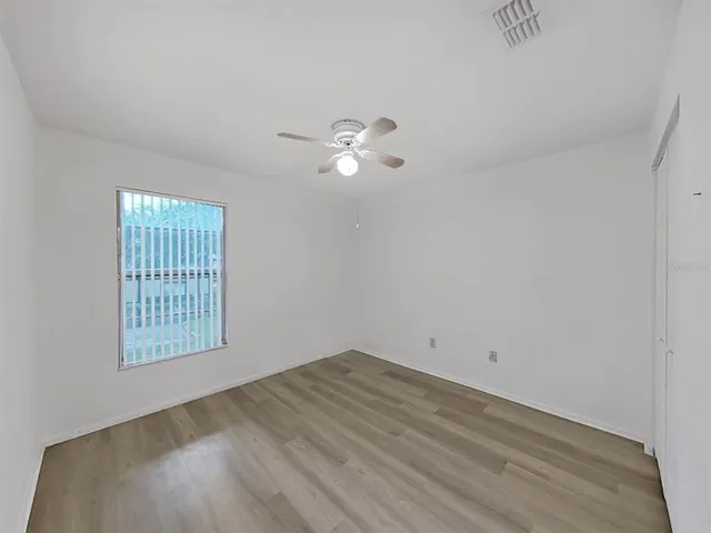 wooden floor in an empty room