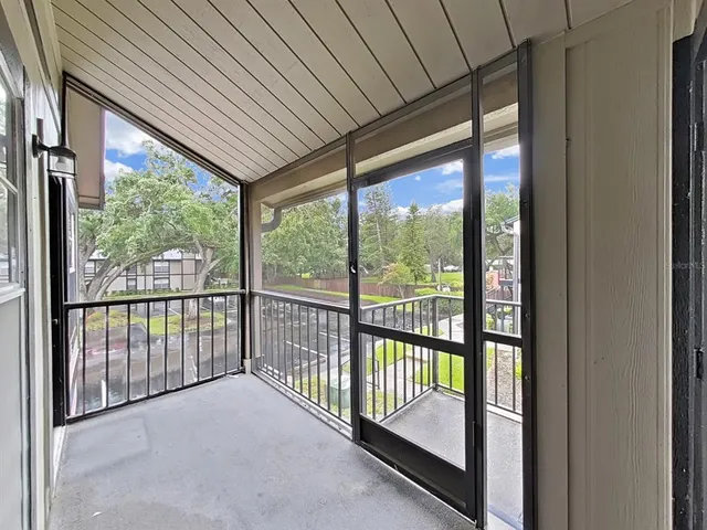 a view of hallway with stairs