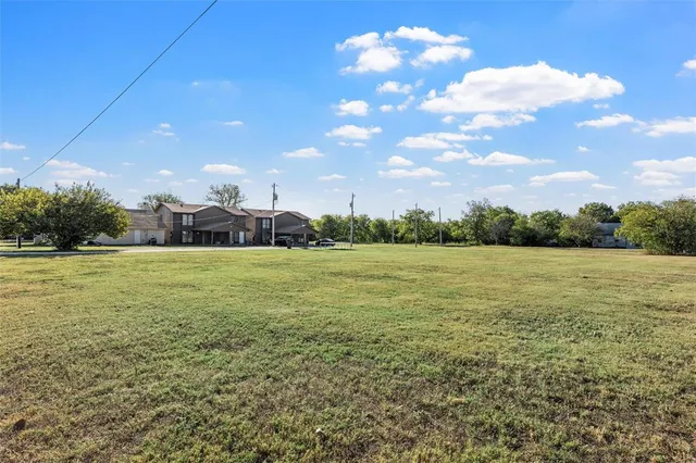 a view of a green field