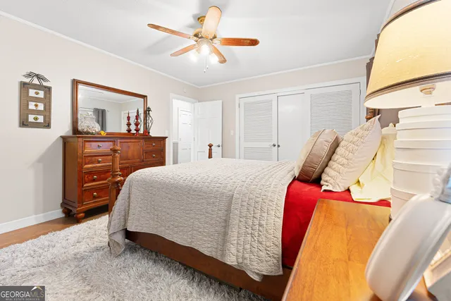 a bathroom with a shower curtain