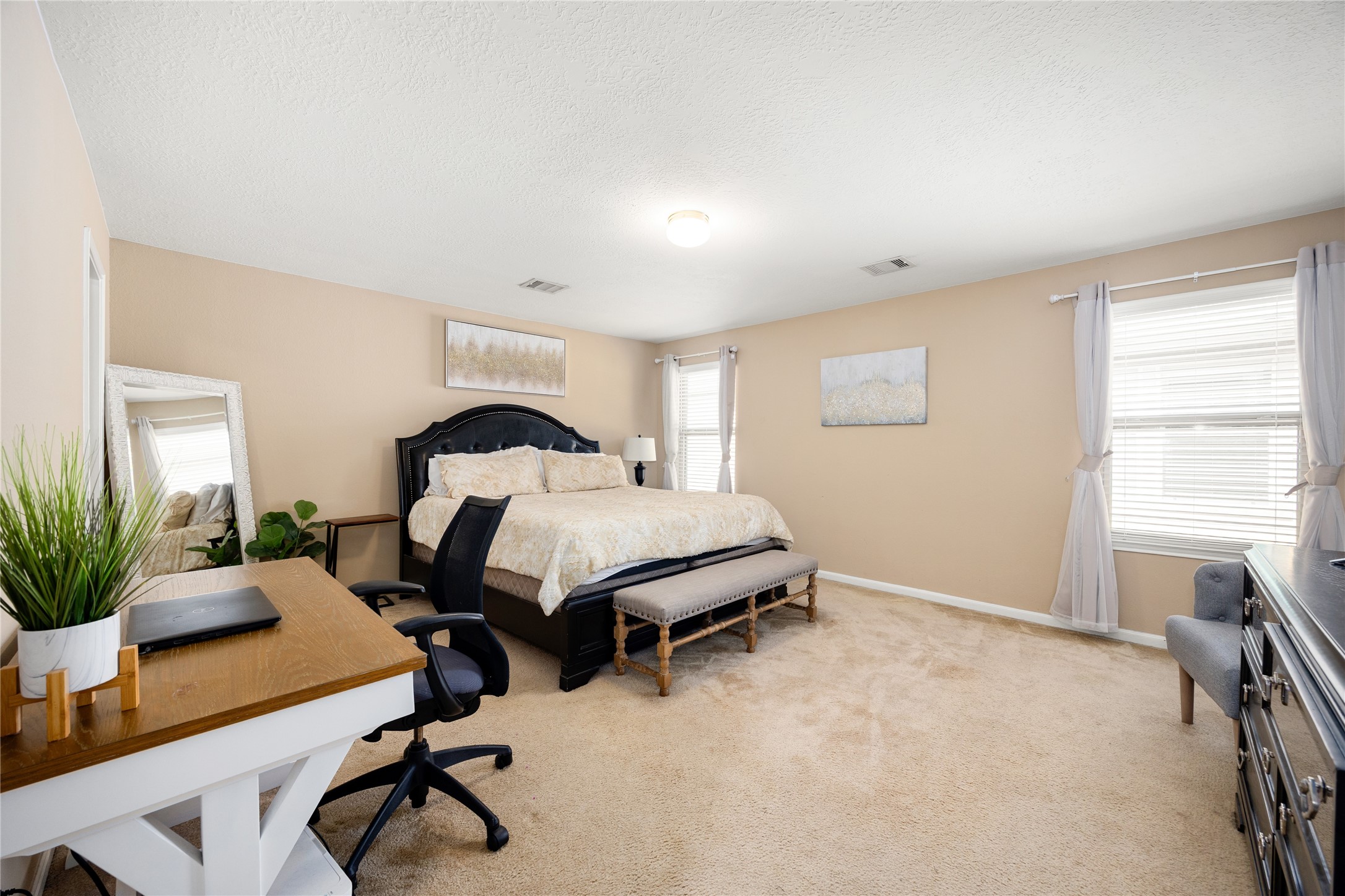 22414 Bellwick Ridge Lane Katy, TX 77449 - Photo 13 of 23 Primary bedroom located upstairs. Great space to relax