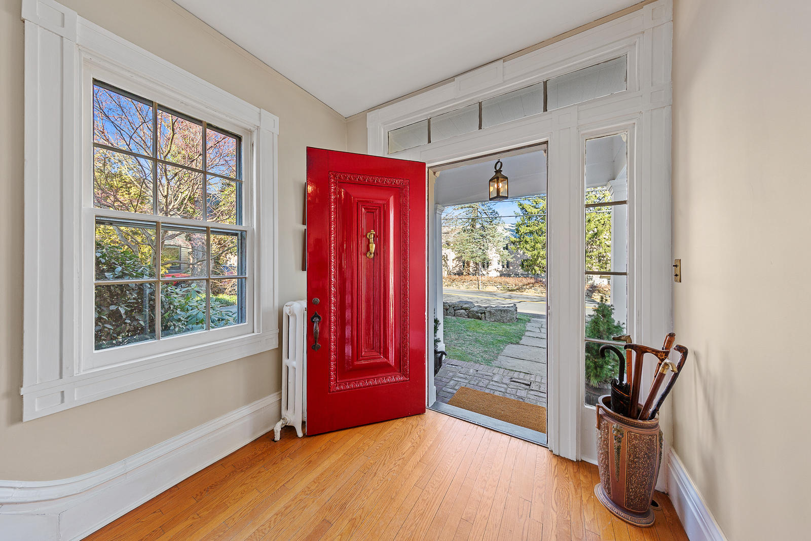 8 Rings End Road Darien, CT 06820 - Photo 3 of 42 a view of a room with large windows