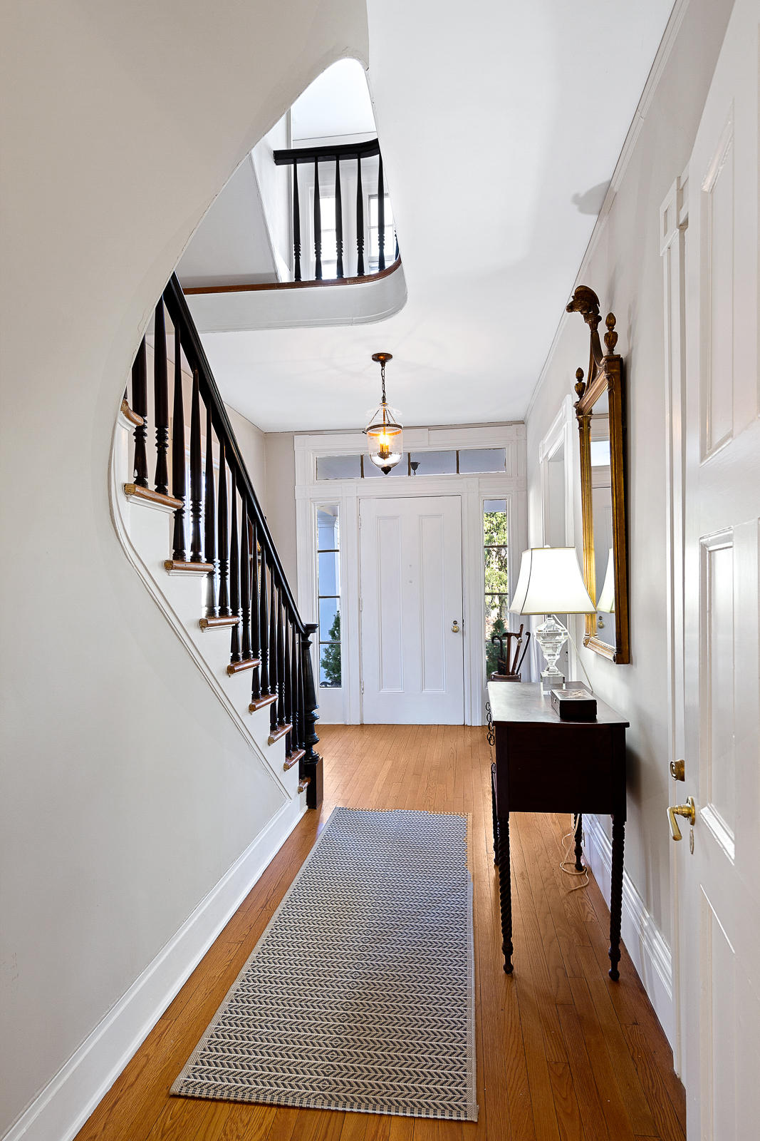 8 Rings End Road Darien, CT 06820 - Photo 4 of 42 a view of entryway and hall with wooden floor