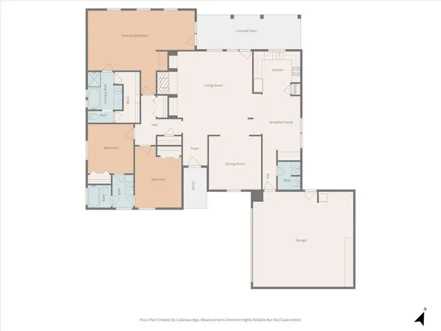 a picture of a floor plan