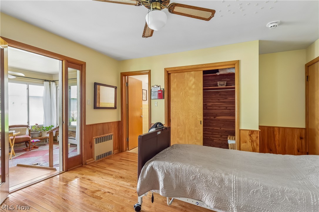 836 Jacoby Road Akron, OH 44333 - Photo 17 of 45 Bedroom with ceiling fan / light and closet