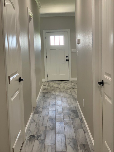 592 West Garrett Street Robstown, TX 78380 - Photo 9 of 15 a view of a hallway with an empty room