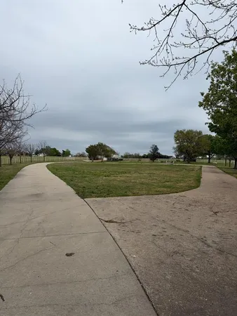 a view of parking area
