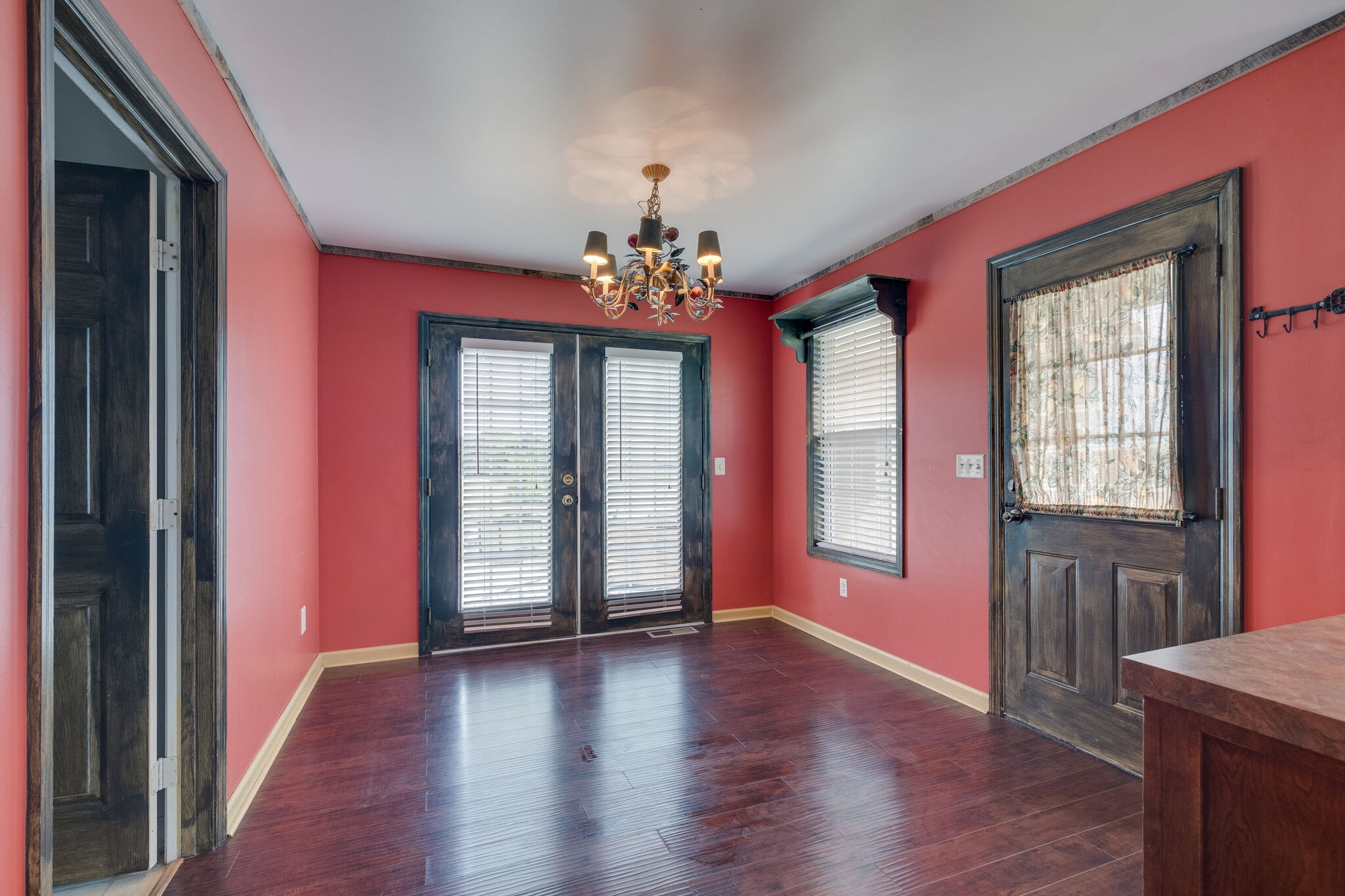 482 Rabbit Trail Road Leoma, TN 38468 - Photo 15 of 33 wooden floor in an empty room with a window