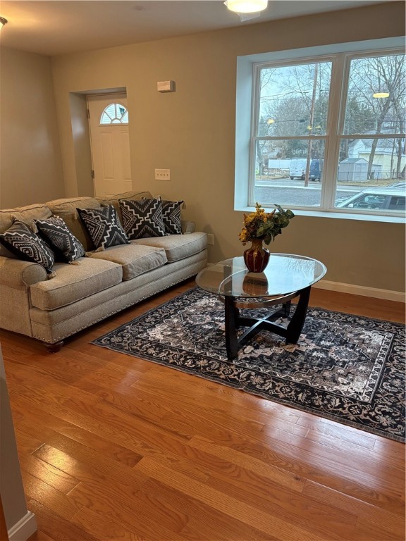 182 Avenue C, Unit S6 Woonsocket, RI 02895 - Photo 5 of 15 Spacious Living room with beautiful hardwood floors.