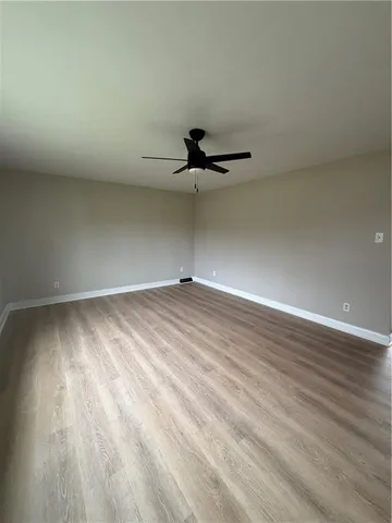 wooden floor in an empty room