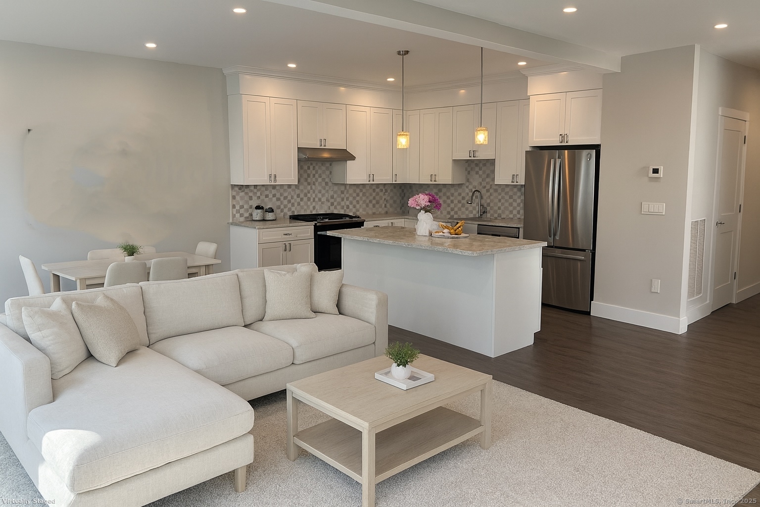 37 Old Rte 7, Unit 4 Brookfield, CT 06804 - Photo 5 of 22 a living room with furniture and a wooden floor