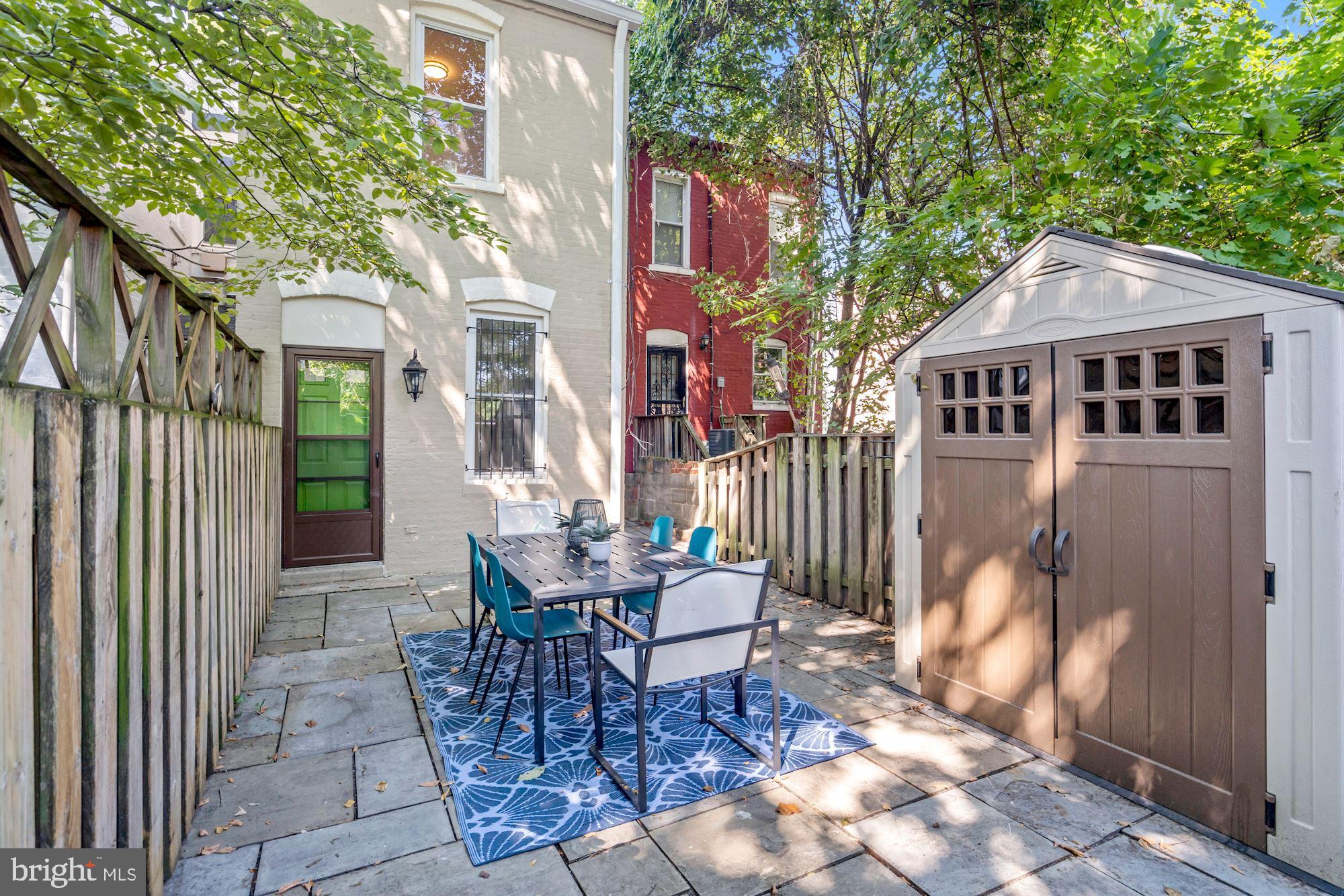 525 5th Street Northeast Washington, DC 20002 - Photo 21 of 22 Hardscaped with blue stone and privacy fence