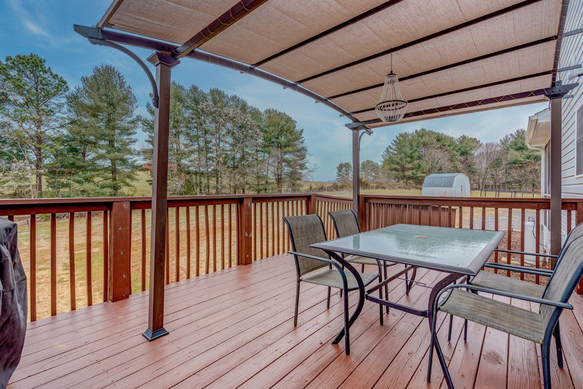 1183 Carroll Road Goodview, VA 24095 - Photo 20 of 61 a view of a two chairs in the deck