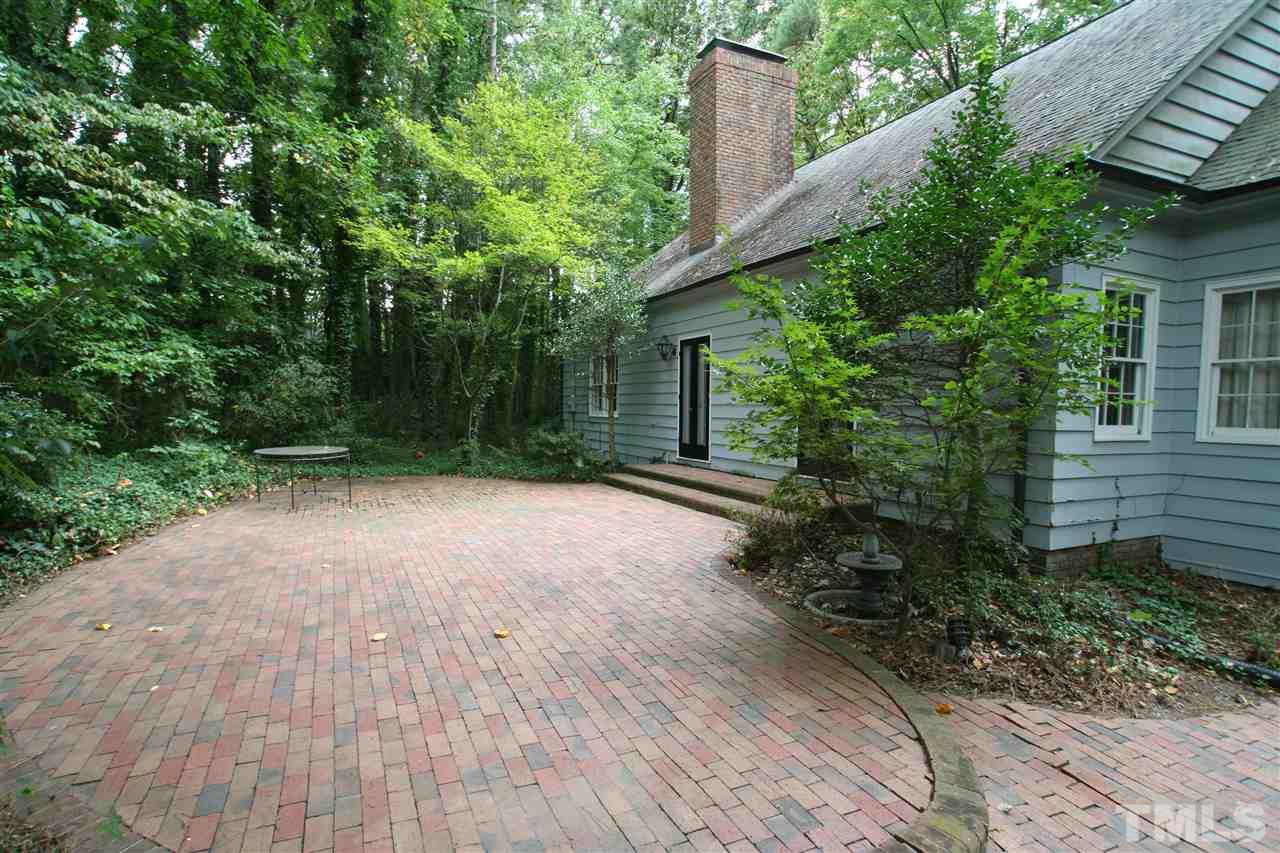 1304 Marlowe Road Raleigh, NC 27609 - Photo 17 of 21 a view of backyard with green space