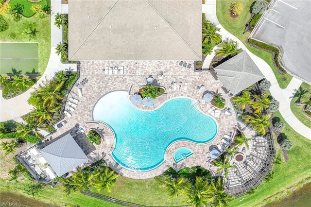 a view of yard from deck