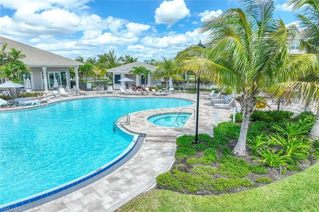 a view of a swimming pool