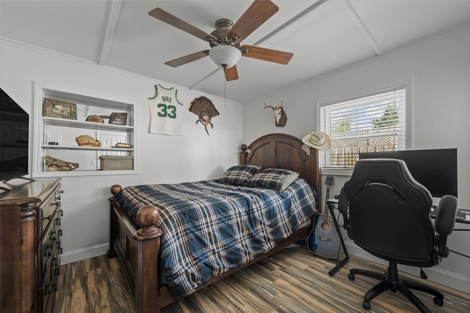 130 Cedar Creek Road Palatka, FL 32177 - Photo 20 of 73 a bedroom with a bed chair and dresser