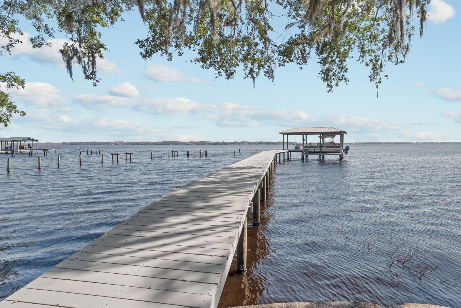 130 Cedar Creek Road Palatka, FL 32177 - Photo 29 of 73 Dock area with a water view