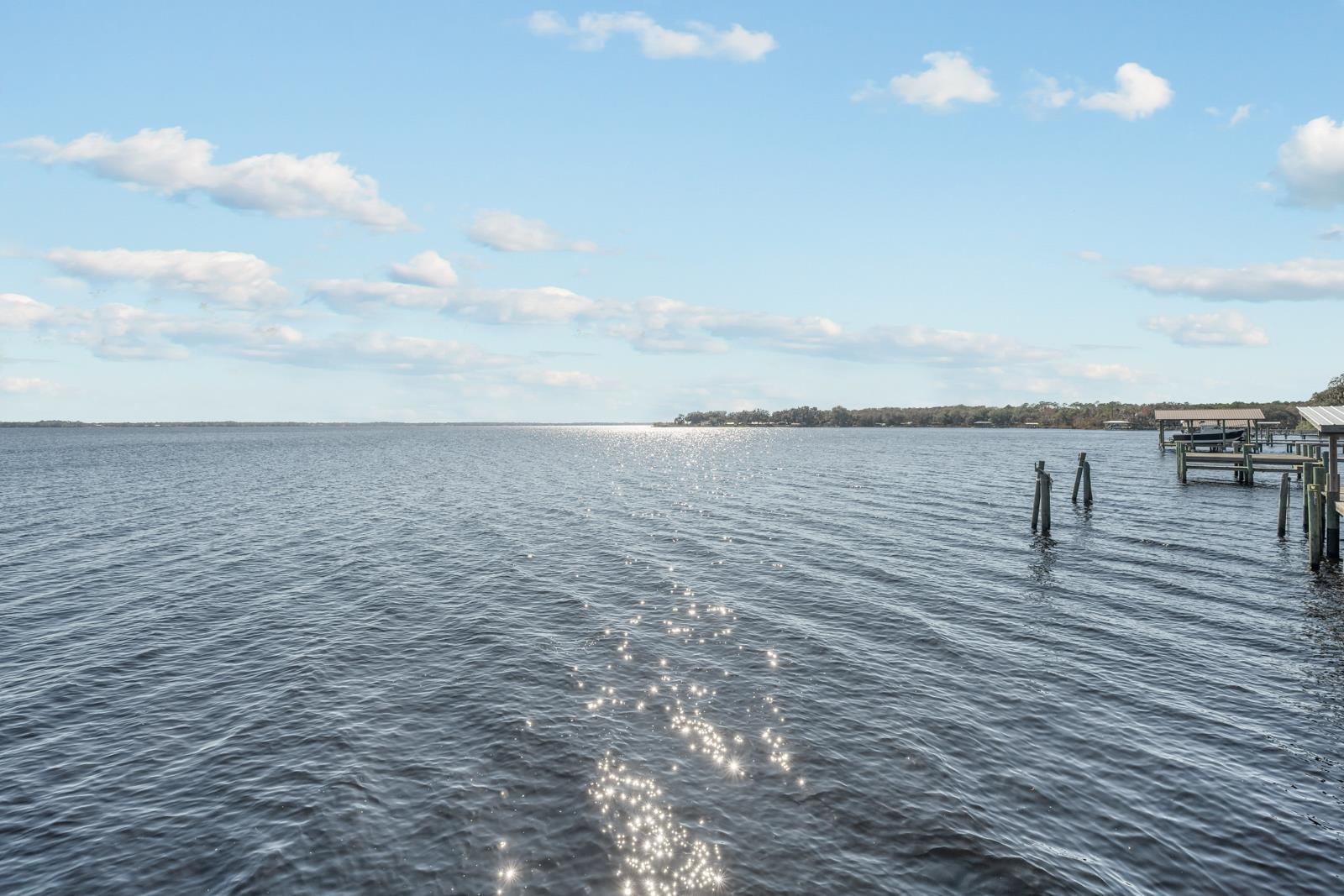130 Cedar Creek Road Palatka, FL 32177 - Photo 33 of 73 Water view with a dock