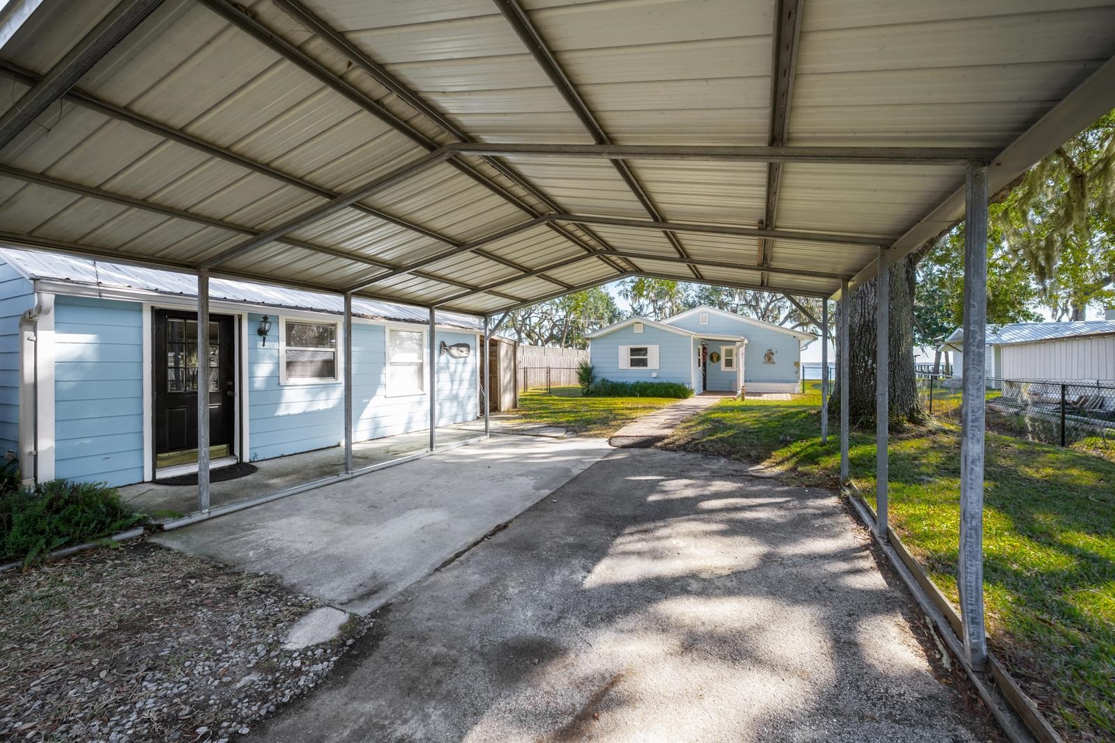 130 Cedar Creek Road Palatka, FL 32177 - Photo 45 of 73 a view of a porch