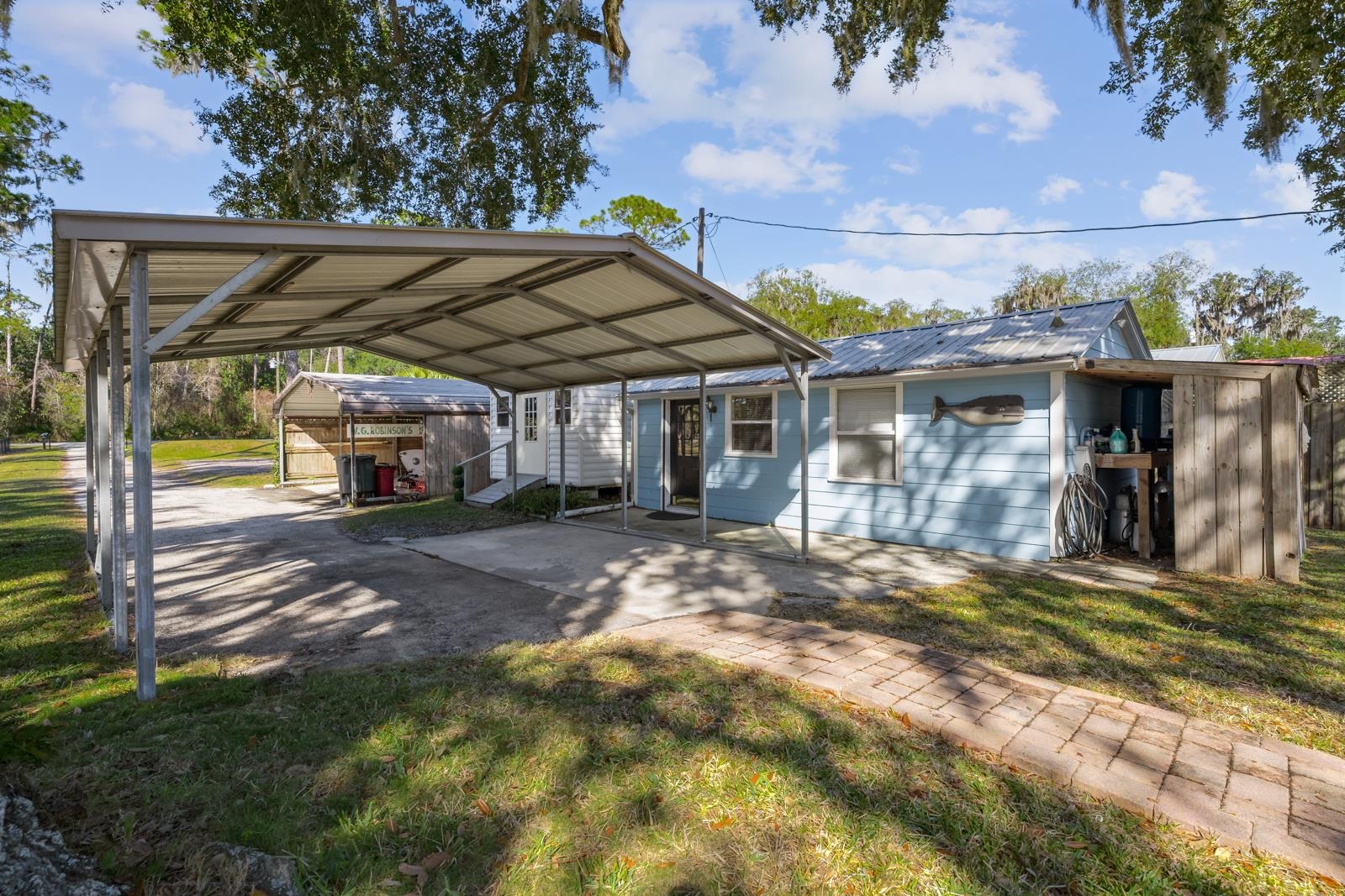 130 Cedar Creek Road Palatka, FL 32177 - Photo 46 of 73 a view of a house with backyard