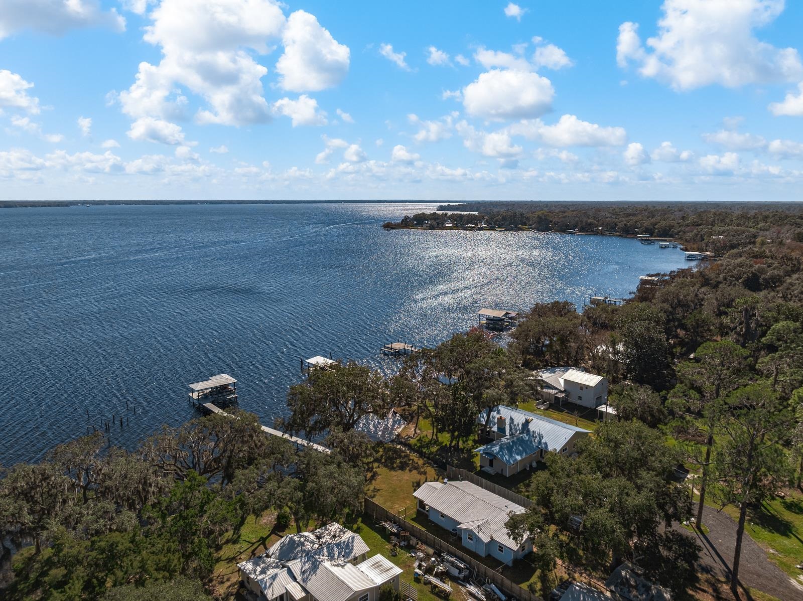 130 Cedar Creek Road Palatka, FL 32177 - Photo 62 of 73 Drone / aerial view of a nearby body of water