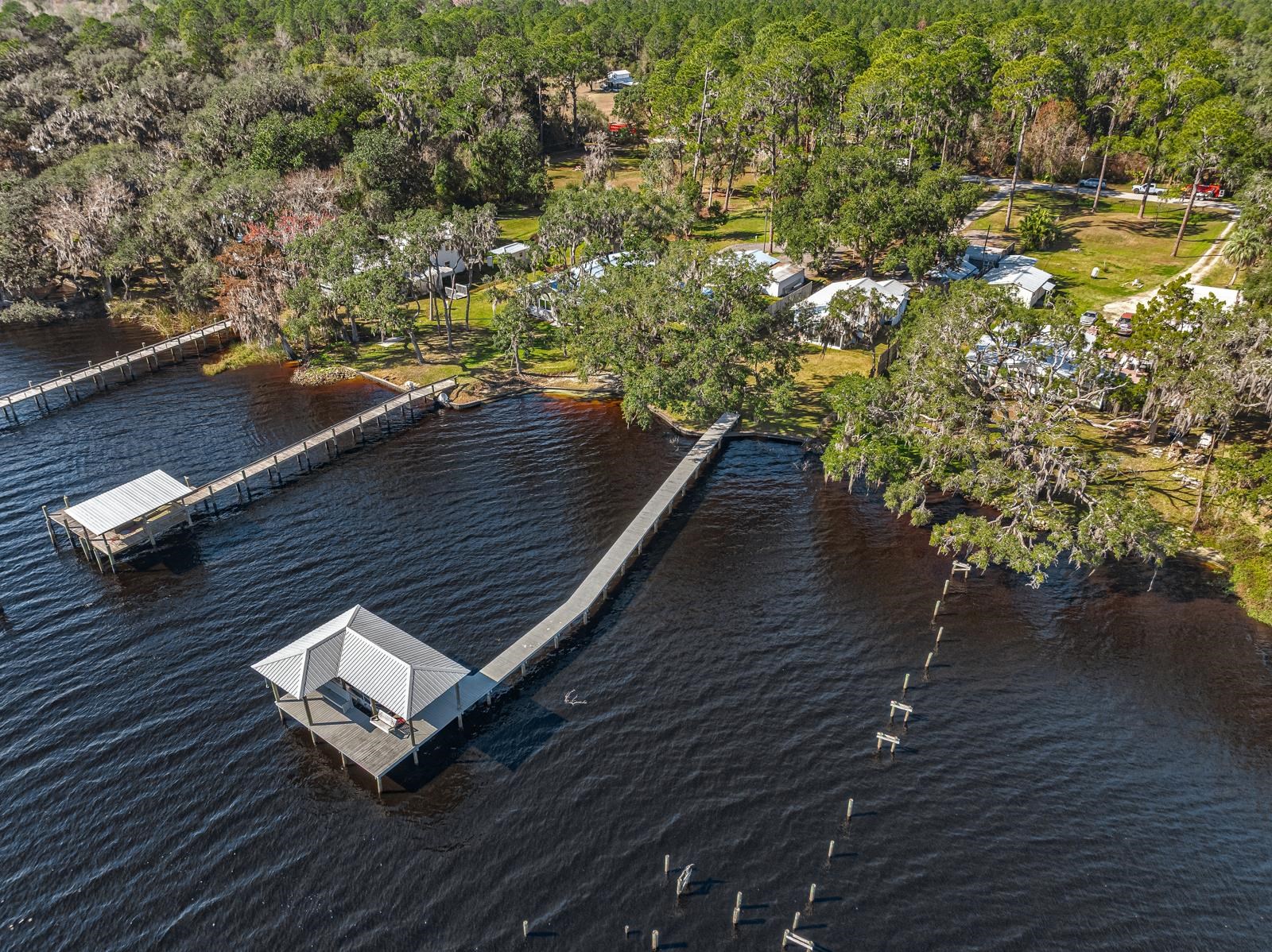 130 Cedar Creek Road Palatka, FL 32177 - Photo 66 of 73 a view of a balcony with sitting area