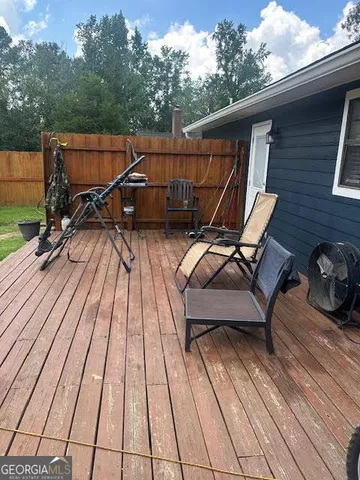 a view of sitting area on roof deck
