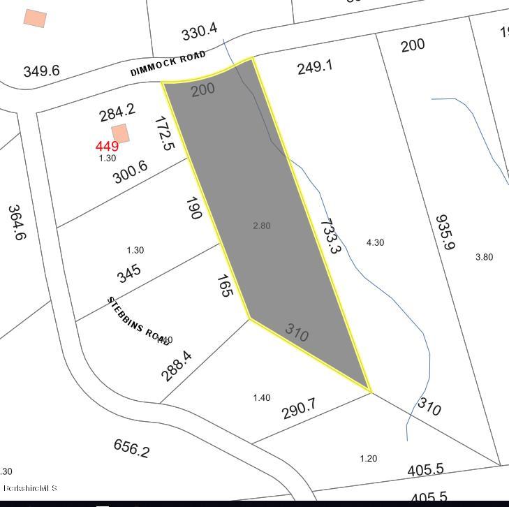 0 Dimmock Road Otis, MA 01253 - Photo 9 of 9 map