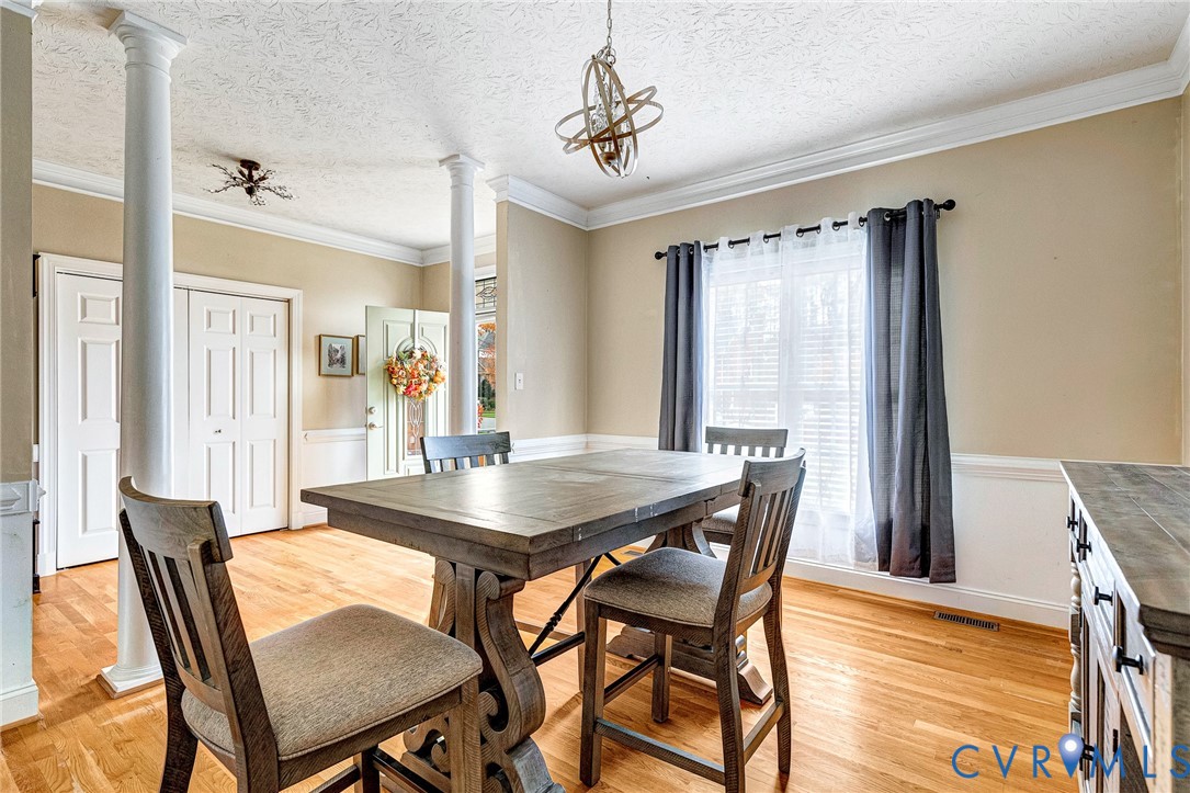9212 Wyattwood Road Mechanicsville, VA 23116 - Photo 5 of 47 a view of a dining room with furniture and window