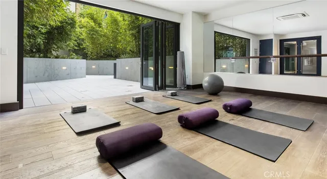 a view of a house with sitting area