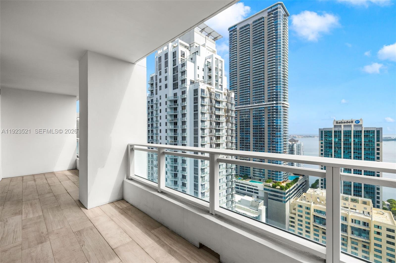 1080 Brickell Avenue, Unit 3602 Miami, FL 33131 - Photo 10 of 45 a view of balcony with furniture